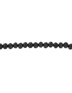 TO-155 - TOBILLERA CON PIEDRA NEGRA DE 22,5 CM + ALARGADOR 2