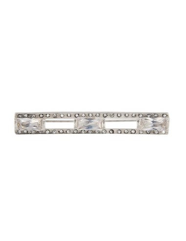 BROCHE-60 - BROCHE DE PLATA CON CIRCONITA