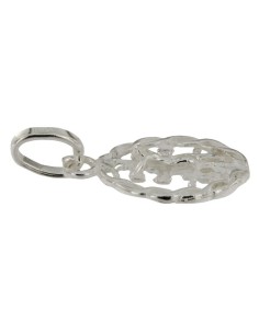 COLG-644 - COLGANTE DE PLATA CRUZ DE CARAVACA CON CERCO 15X13 MM 2