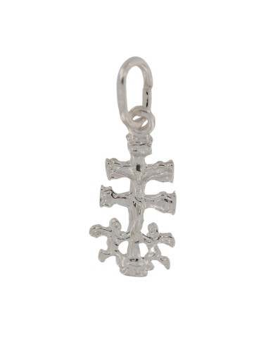 CRUZ-314 - CRUZ CARAVACA DE PLATA DE 15 MM X 9 MM