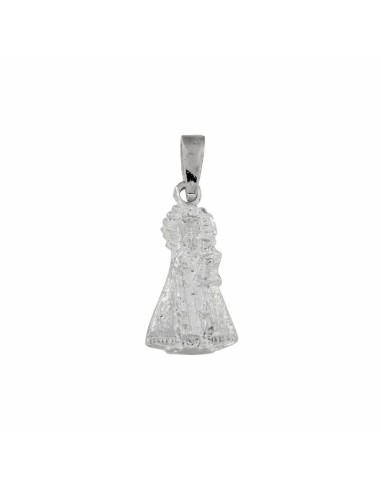 COLG-584 - COLGANTE PLATA VIRGEN DE LOS DESAMPARADOS DE 10 MM X 19 MM