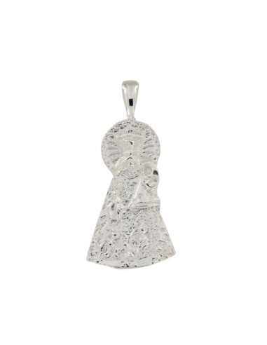 COLG-888 - COLGANTE PLATA VIRGEN DE LOS DESAMPARADOS DE 15 MM X 17 MM