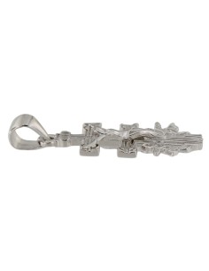 CRUZ-352 - CRUZ DE PLATA CARAVACA DE 23 MM X 11 MM 2