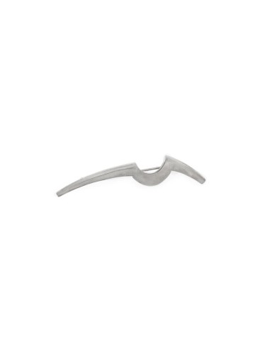 BRO-10 - BROCHE PLATA DE 15 MM X 60 MM