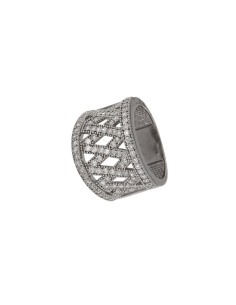 S-1361 - SORTIJA DE PLATA CON DIBUJO DE CIRCONITA