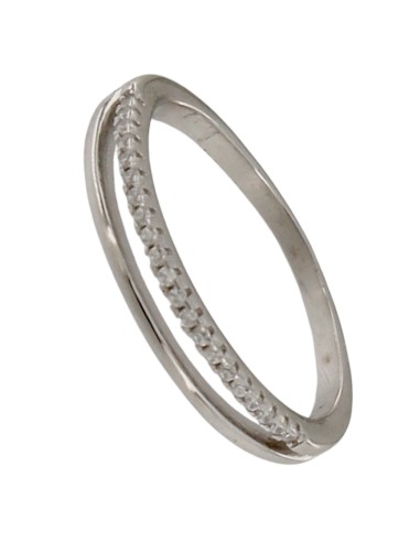 S-2188 - SORTIJA DE PLATA CON CIRCONITA