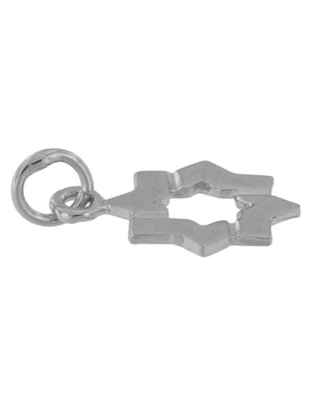 COLG-1056 - COLGANTE DE PLATA ESTRELLA MUDÉJAR DE 9 MM 