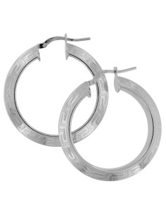CRI-1279 - CRIOLLA DE PLATA MOTIVO GRECA DE 11 MM EXT. 2