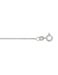 C-EGIP2,50X40RO - CADENA DE PLATA RODIO EGIPCIA PLANA DE 2,50 MM X 40 CM