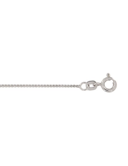 C-EGIP2,50X40RO - CADENA DE PLATA RODIO EGIPCIA PLANA DE 2,50 MM X 40 CM