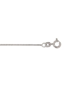 C-EGIP1,20X40RO - CADENA DE PLATA RODIO EGIPCIA PLANA DE 40 CM