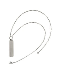 CE-17 - COLGANTE DE CENIZAS DE 11 MM X 42 MM EN FORMA DE DE TUBO 2