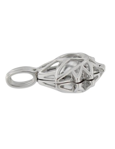CE-15 - COLGANTE DE CENIZAS DE 25 MM EN FORMA DE FLOR DE LYS