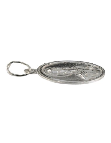 COLG-992 - COLGANTE DE PLATA ESCAPULARIO DE 19 MM