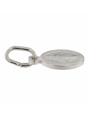 COLG-939 - COLGANTE DE PLATA MOTIVO DE LA MILAGROSA DE 7 MM X 12  MM