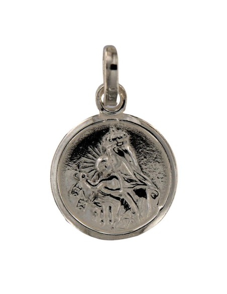 COLG-988 - COLGANTE DE PLATA ESCAPULARIO DE 9 MM