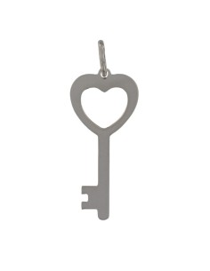 COLG-969 - COLGANTE DE PLATA LLAVE DE 31 MM X 14 MM