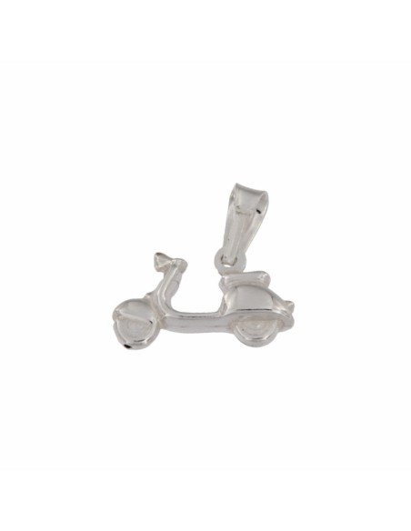 COLG-760 - COLGANTE DE PLATA CON FORMA DE VESPA DE 1O MM X 17 MM