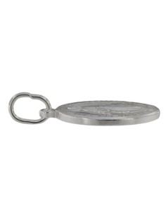 COLG-1005 - COLGANTE DE PLATA MILAGROSA DE 8 MM X 11 MM 2