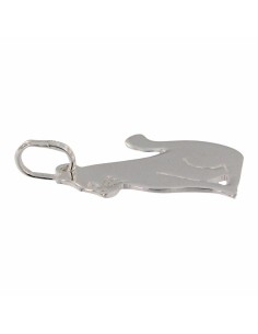 COLG-936 - COLGANTE DE PLATA CON MOTIVO DE GATO 23X15 MM 2