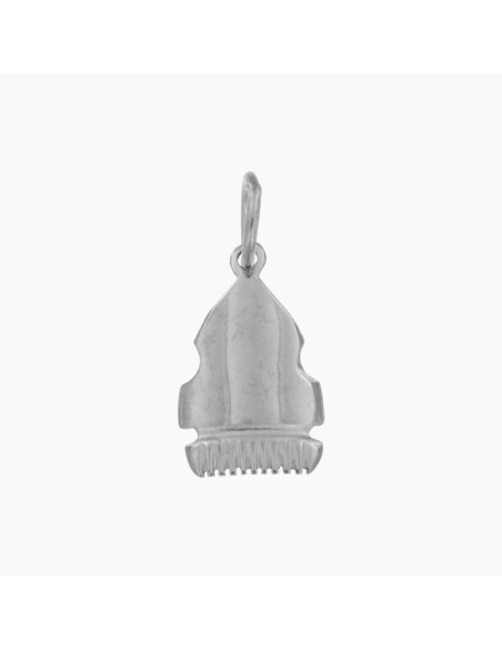 COLG-409 - COLGANTE PLATA PEINETA PLATA DE 11 MM X 18 MM