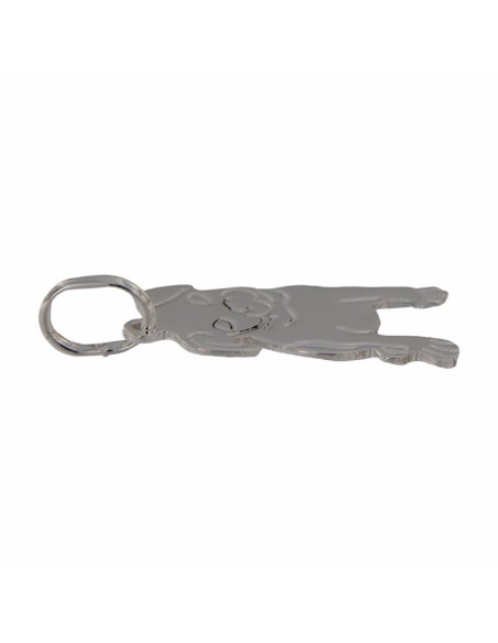COLG-968 - COLGANTE DE PLATA CON MOTIVO DE PERRO DE 23 MM X 11 MM