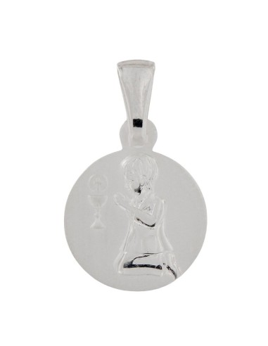 COLG-924 - COLGANTE DE PLATA DE COMUNIÓN DE 19 MM