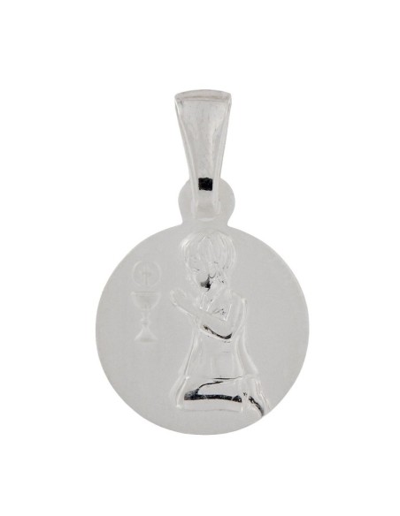 COLG-924 - COLGANTE DE PLATA DE COMUNIÓN DE 19 MM