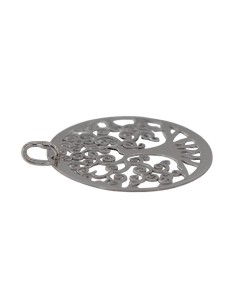 COLG-970 - COLGANTE DE PLATA ÁRBOL DE LA VIDA CALADO DE 30 MM 2