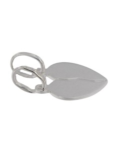 COLG-872 - COLGANTE EN FORMA DE CORAZÓN PARTIDO PLATA DE 15 MM X 16 MM 2