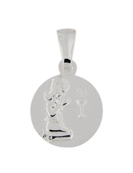 COLG-930 - COLGANTE DE PLATA DE COMUNIÓN DE 19 MM