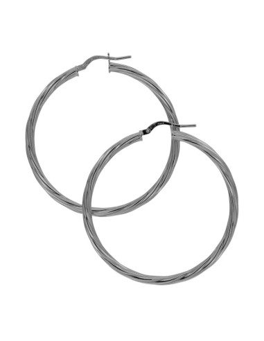 CRI-902 - CRIOLLA DE PLATA ENROSCADA DE 30 MM DIÁMETRO Y 3 MM GROSOR