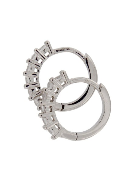 CRI-943 - CRIOLLA DE PLATA CON CIRCONITA DE 2 MM Y 10 MM 