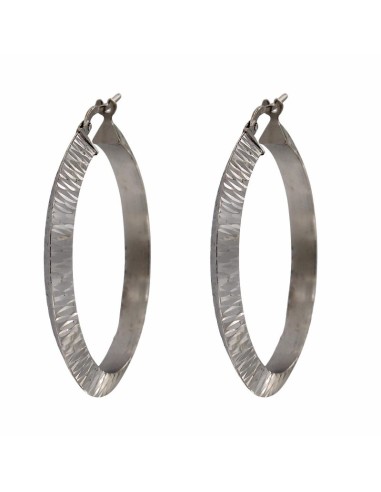 CRI-1046 - CRIOLLA  DE PLATA DIAMANTADA DE 30 MM 