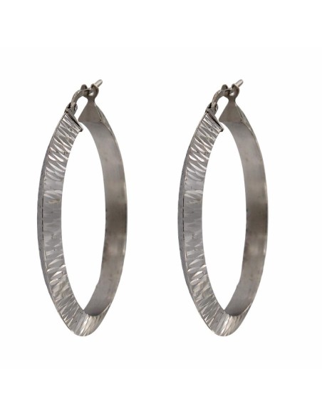 CRI-1046 - CRIOLLA  DE PLATA DIAMANTADA DE 30 MM 