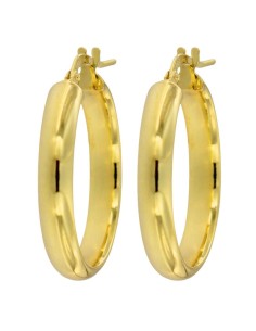 CRI-1053 - CRIOLLA DE PLATA CHAPADA EN ORO DE 15 MM 