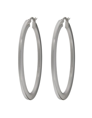CRI-1037 - CRIOLLA DE PLATA CON MOTIVO OVALADO DE 25 MM X 40 MM
