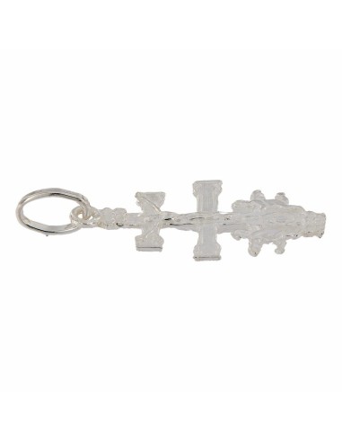 CRUZ-280 - CRUZ DE PLATA CARAVACA DE 16 MM X 32 MM