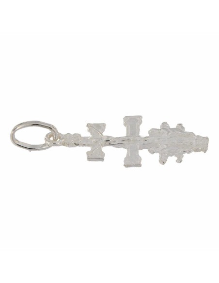 CRUZ-280 - CRUZ DE PLATA CARAVACA DE 16 MM X 32 MM