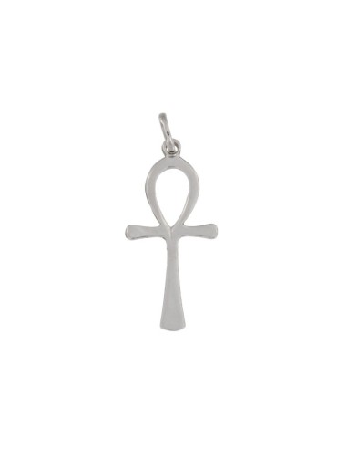 CRUZ-70 - CRUZ DE LA VIDA DE PLATA DE 30 MM X 15 MM