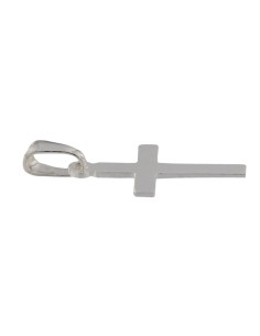 CRUZ-298 - CRUZ DE PLATA LISA DE 21 MM X 14 MM 2
