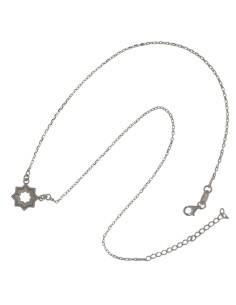 G-1512 - GARGANTILLA ESTRELLA MUDÉJAR DOBLE LISA 14 MM, 41 CM + ALARGADOR  2