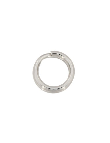 A-4 - ANILLA DE PLATA 6 MM REFORZADO