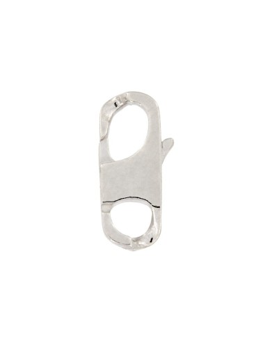 CLICK-7 - MOSQUETÓN DE PLATA 11 MM X 24 MM