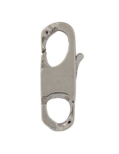 CLICK-5 - MOSQUETÓN DE PLATA 23 MM X 9 MM