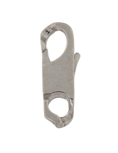 CLICK-4 - MOSQUETÓN DE PLATA 22 MM X 8 MM