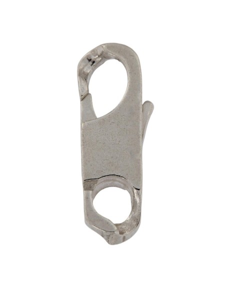 CLICK-4 - MOSQUETÓN DE PLATA 22 MM X 8 MM