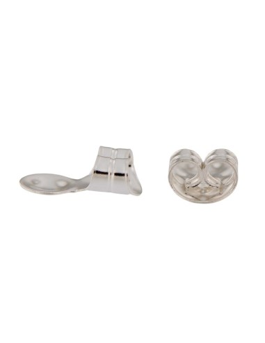 PRE-13 - PRESIÓN CON PALA DE PLATA DE LEY 925 DE 12 MM X 7 MM