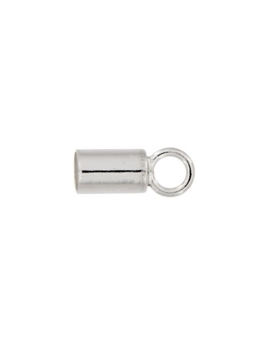 TU-3 - TUBO CON ANILLA DE PLATA 4 MM X 6 MM