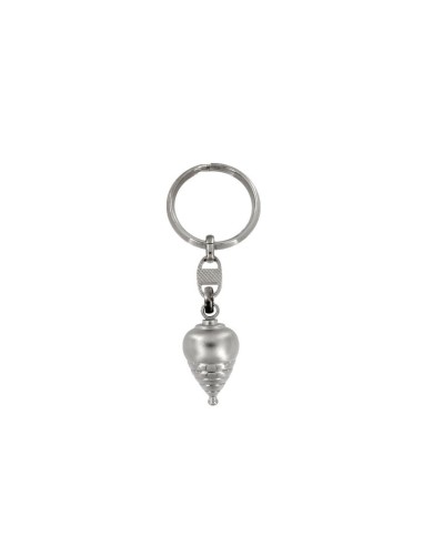 LL-119 - LLAVERO BISUTERIA PEONZA DE 16 MM X 30 MM Y 8 CM
